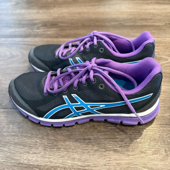 ASICS Women's GEL-FLASH Running Shoes Purple Gray size 8.5 - Picture 3 of 7